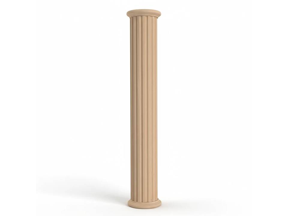 ستون نیم گرد ام دی اف