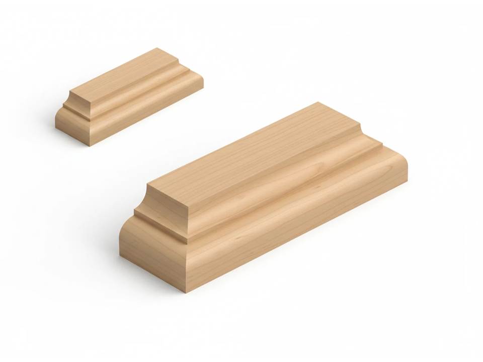 بند ستون ام دی اف مدل PB54